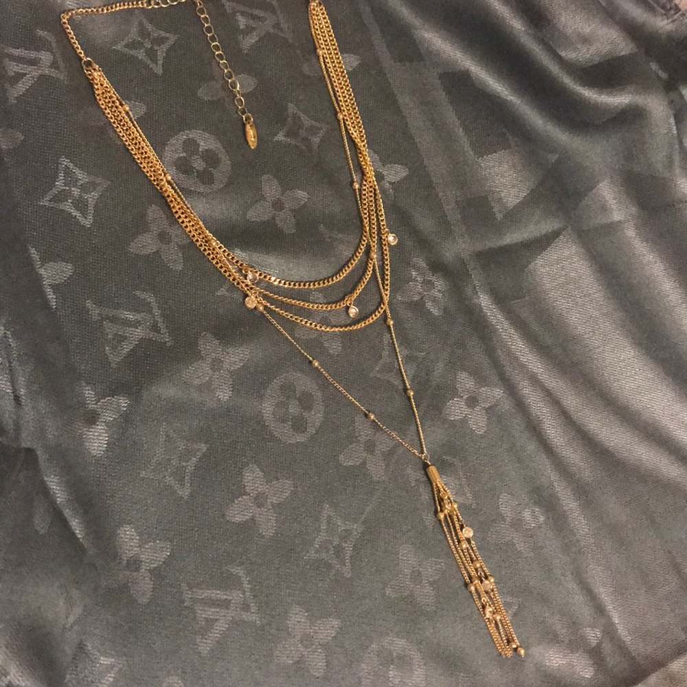 18k gold-plated Ettika necklace